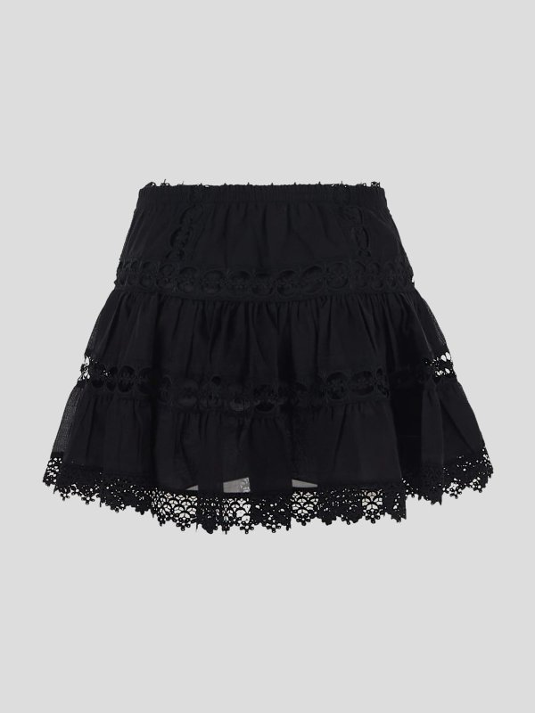 CHARO RUIZ: ミニスカート online - 膝丈/ミディスカート - 黒