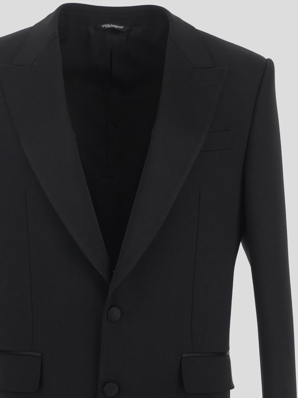 iKRIX DOLCE & GABBANA: Blazer - taillierte Jacke  - Schwarz
