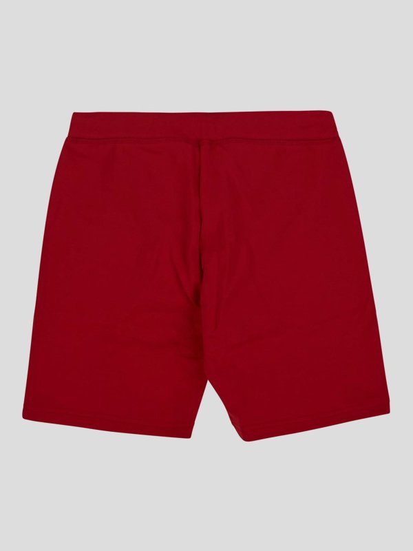 DSQUARED2: Trousers Shorts online - Dsquared2 kids red sweatshorts