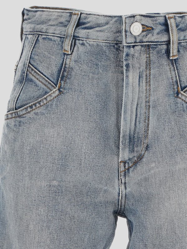 The Best Shops ISABEL MARANT: Jeans Rectos - Vaqueros Rectos - Azul