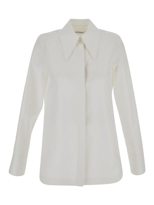 JIL SANDER: Camisas - Camisa - Blanco