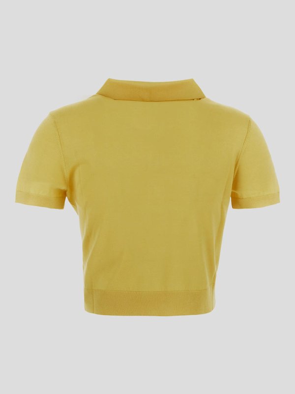 LOEWE: polo shirts online - Loewe yellow polo