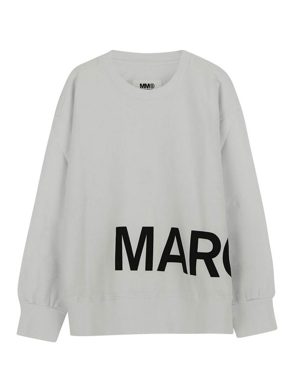 MM6 MAISON MARGIELA: スウェット＆セーター - クルーネック - 白