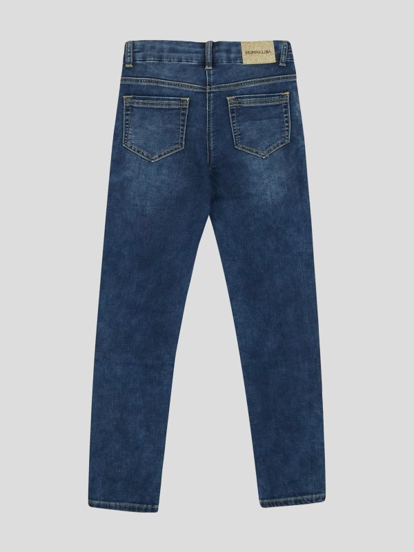 MONNALISA: Jeans à jambe droite online - Jean Droit - Bleu