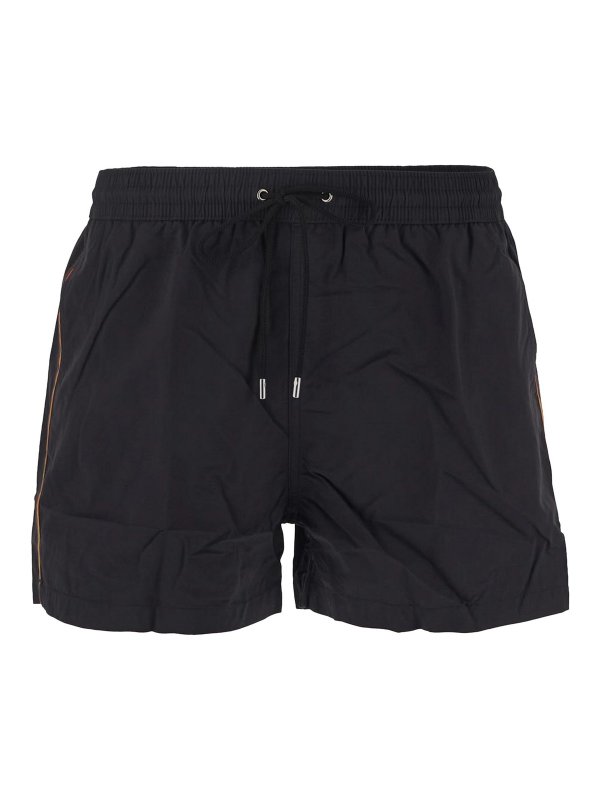PAUL SMITH: Shorts de bain - Robe De Plage - Noir