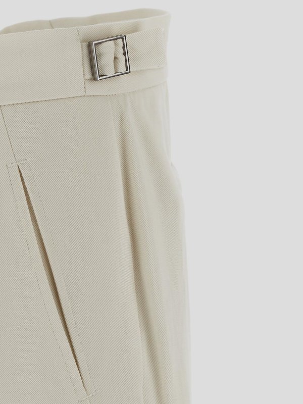 iKRIX PT TORINO: カジュアルトラウザー - カジュアルジャケット - 白