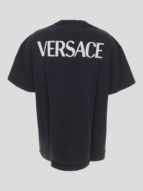 VERSACE: T-shirts online - T-Shirt - Schwarz