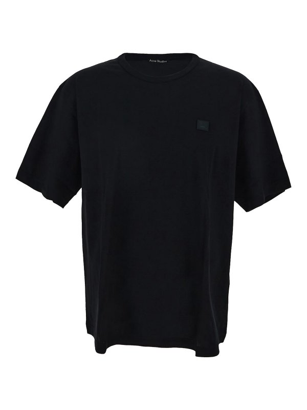 Acne Studios: t-shirts - Acne studios black t-shirt