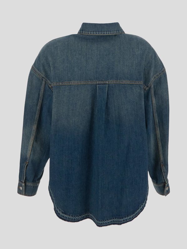 ALEXANDER MCQUEEN: シャツ online - シャツ - ブルー