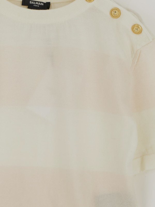 iKRIX Balmain: クルーネック - クルーネック - 白