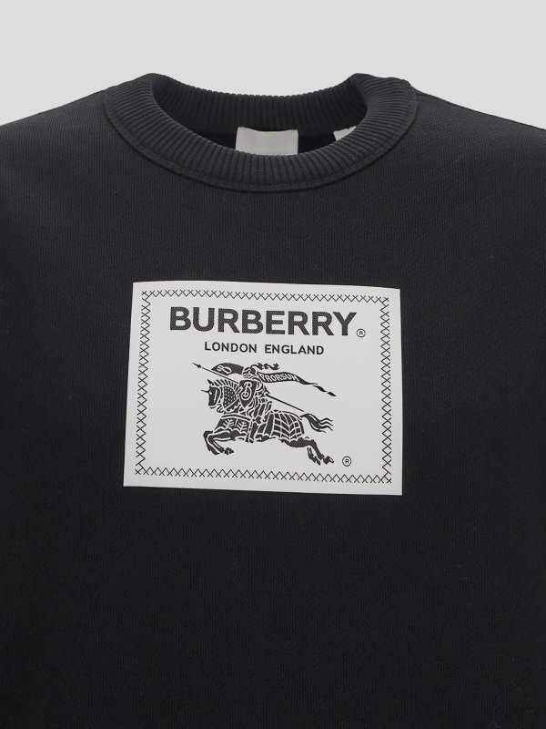 The Best Shops BURBERRY: Sweatshirts und Pullover - Sweatshirt - Schwarz