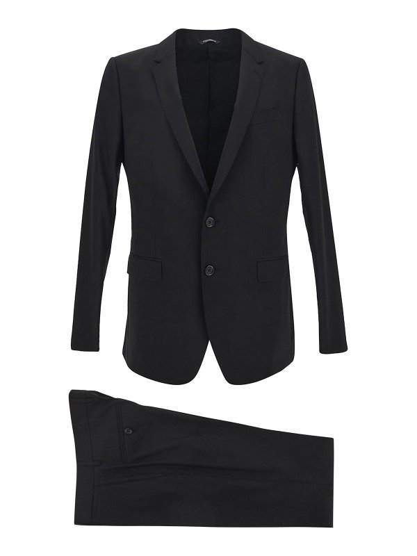 DOLCE & GABBANA: Costumes décontractés - Costume Décontracté - Noir