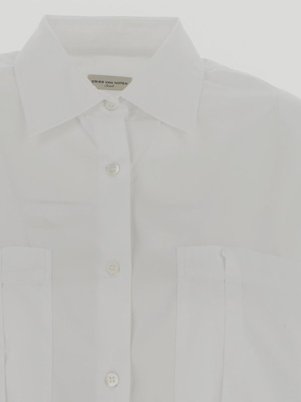 iKRIX DRIES VAN NOTEN: シャツ - シャツ - 白