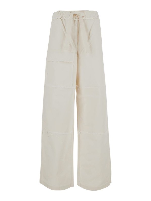 DRIES VAN NOTEN: Pantalons casual - Veste Casual - Beige