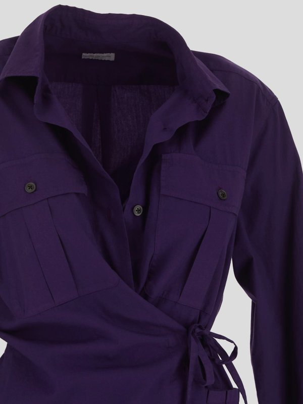 iKRIX DRIES VAN NOTEN: ニーレングスドレス - 膝丈ドレス - 紫