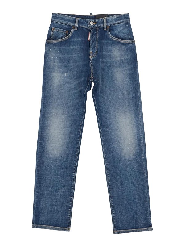 DSQUARED2: jeans dritti, a sigaretta - Jeans