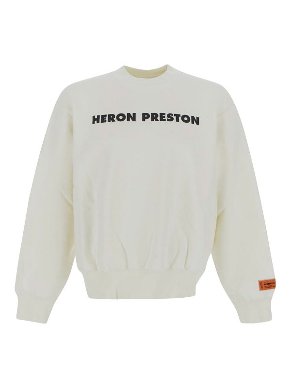 Heron Preston: スウェット＆セーター - シャツ - 白