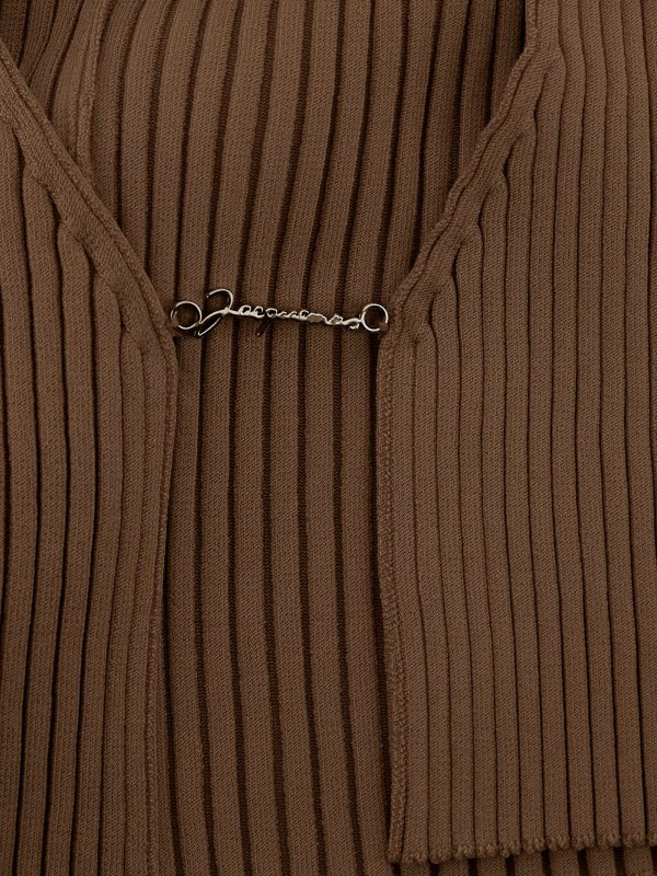 The Best Shops JACQUEMUS: Cardigans - Cardigan - Braun