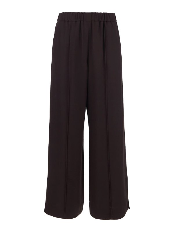 JIL SANDER: Pantalones casual - Pantalones - Marrón