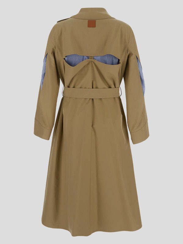 LOEWE: Trenchcoats online - Trenchcoat - Camel
