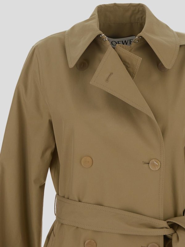 iKRIX LOEWE: Trenchcoats - Trenchcoat - Camel