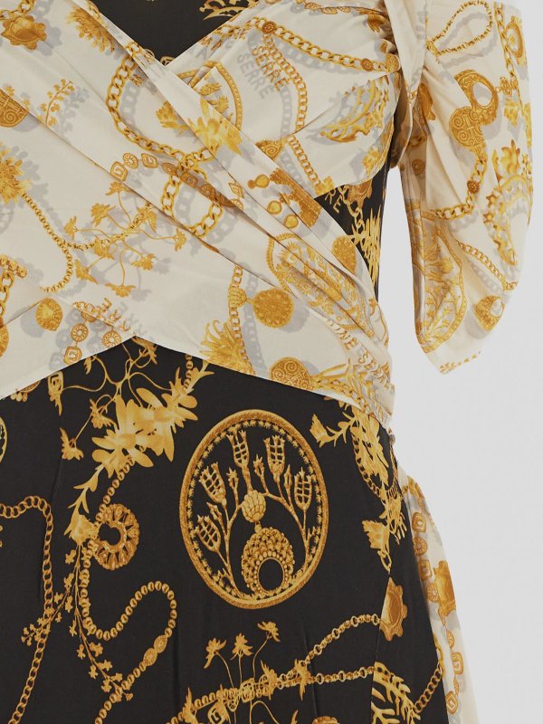 The Best Shops MARINE SERRE: ニーレングスドレス - 膝丈ドレス - 黒