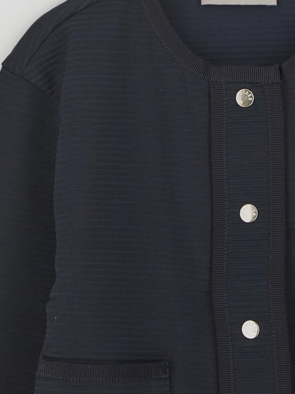 The Best Shops MONCLER JR: スウェット＆セーター - シャツ - ブルー