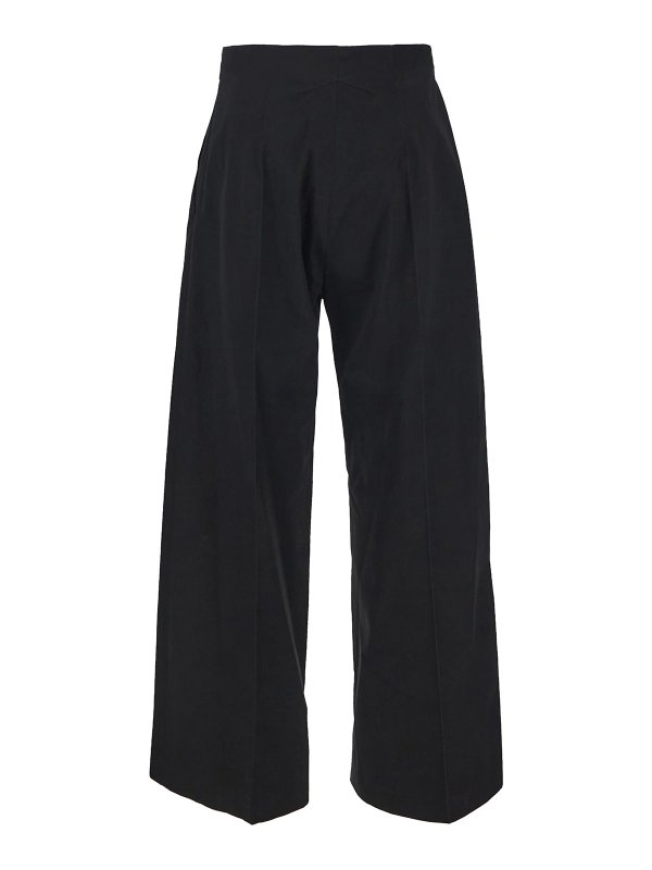 PATOU: casual trousers - wide-leg trousers