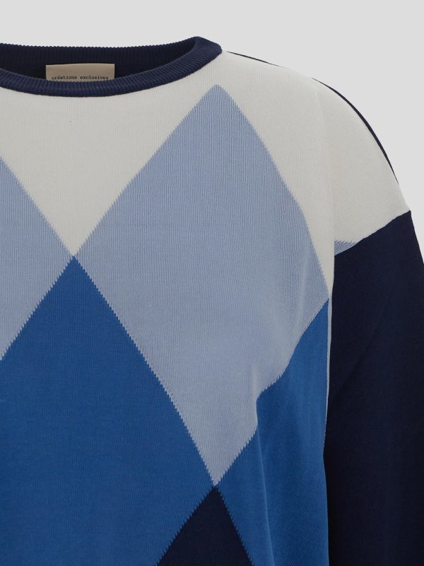 iKRIX Semicouture: maglia collo rotondo - Girocollo