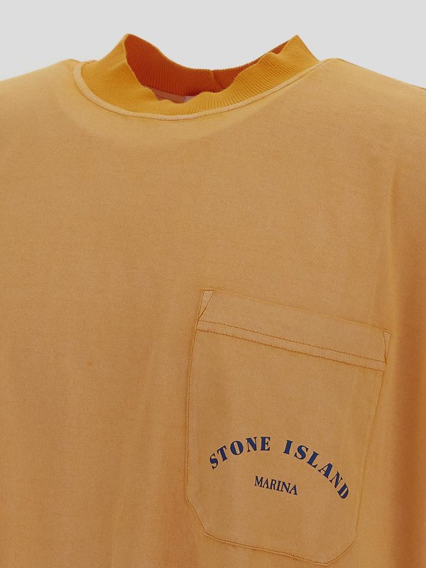 iKRIX STONE ISLAND: クルーネック - クルーネック - オレンジ