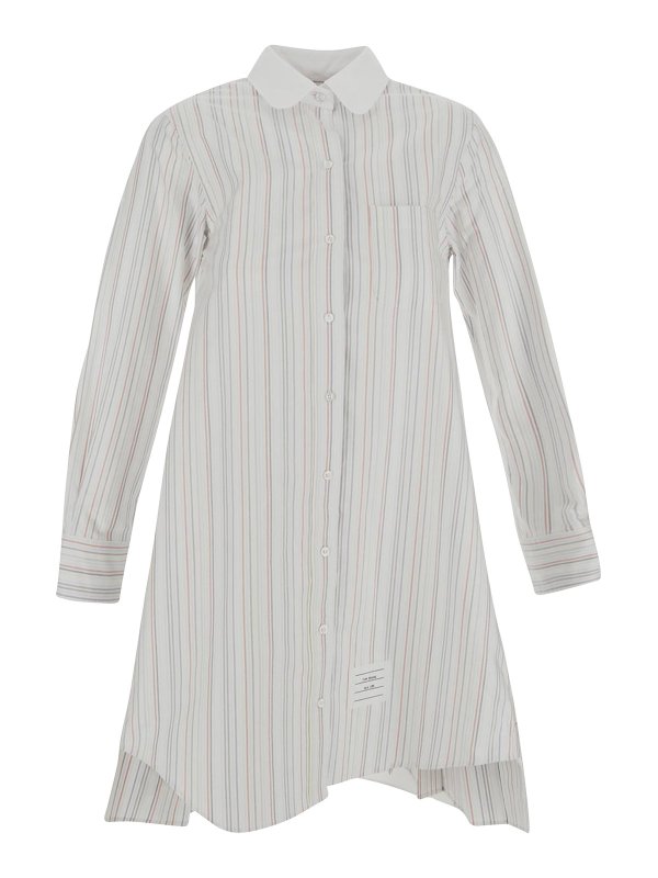 THOM BROWNE: Knielange Kleider - Knielanges Kleid