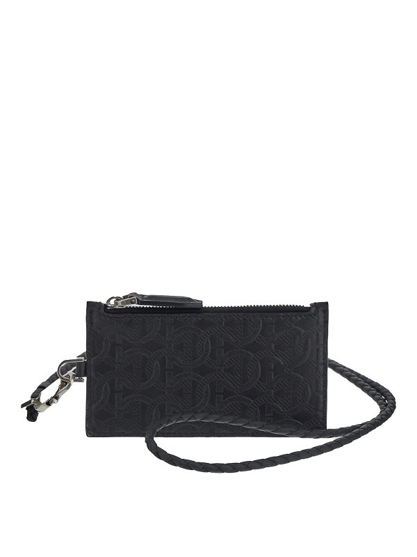 SALVATORE FERRAGAMO: 財布＆ポーチ - 財布 - 黒
