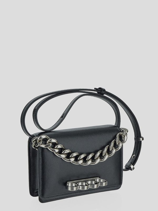 ALEXANDER MCQUEEN: shoulder bags online - four ring shoulder bag