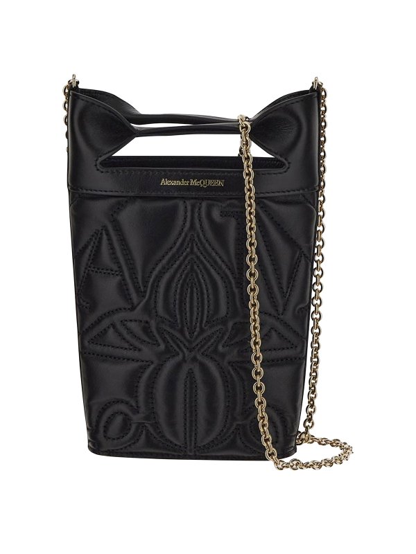 ALEXANDER MCQUEEN: Bolsos Saco - Bolso - Negro