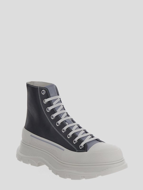 ALEXANDER MCQUEEN: Stiefeletten online - Stiefel - Blau