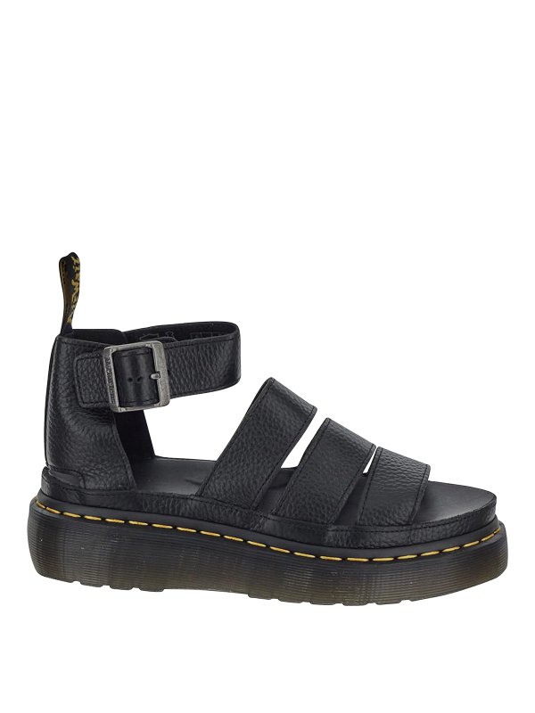 DR. MARTENS: Sandalen - Stiefel - Schwarz