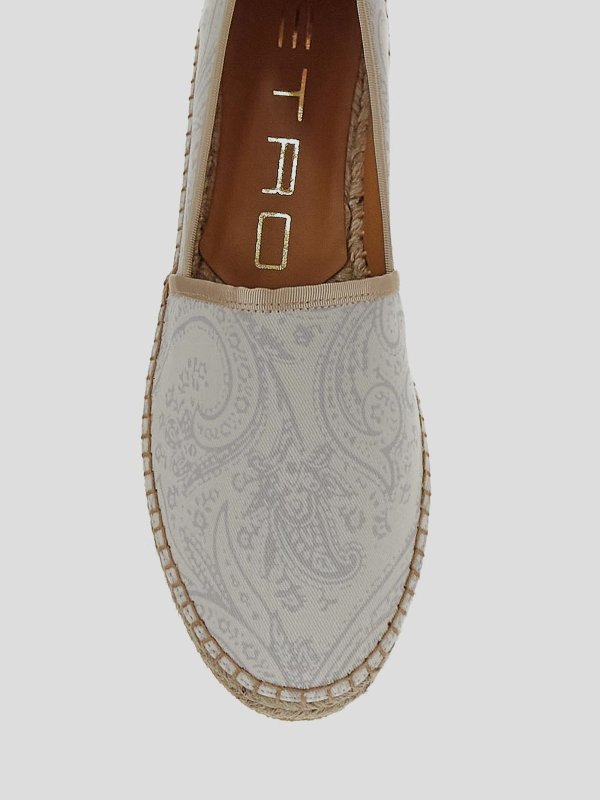 Espadrilles - Weiß shop online: ETRO