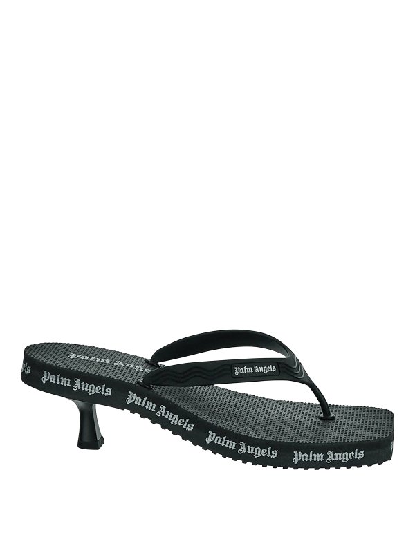 Palm Angels: ciabattine mare - Infradito in gomma
