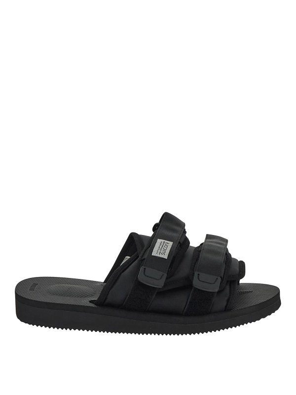 Suicoke: Chanclas de playa - Chanclas - Negro