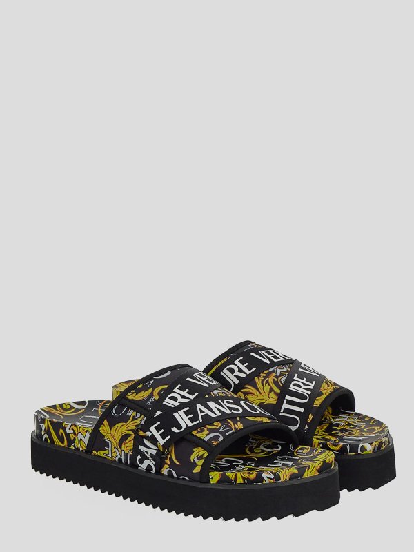 Versace Jeans Couture: サンダル online - サンダル - ブルー