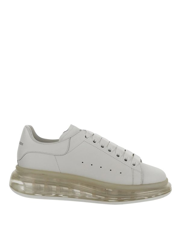 ALEXANDER MCQUEEN: Chaussures de sport - Baskets - Blanc