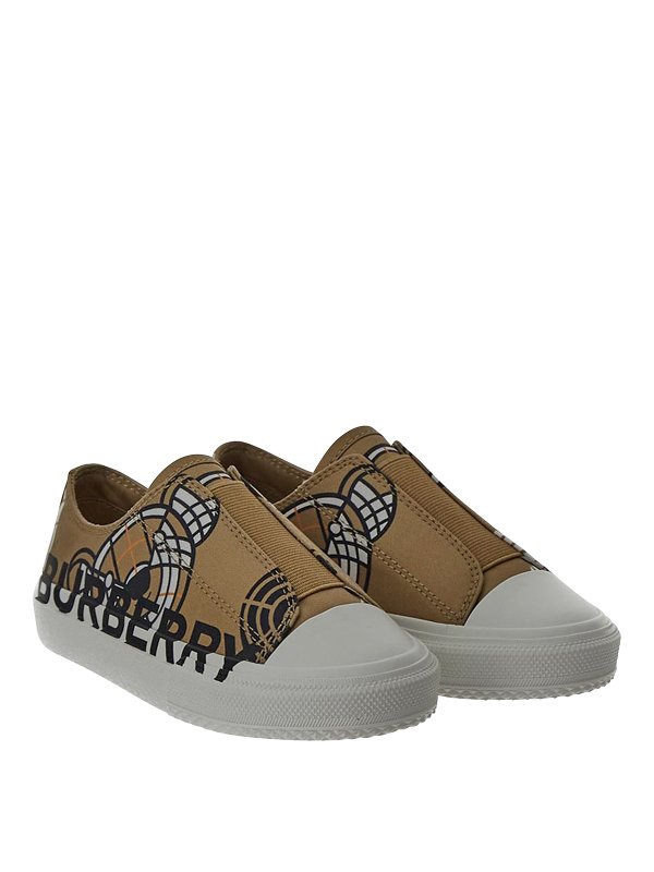 BURBERRY: スニーカー - うんどうぐつ- ベージュ