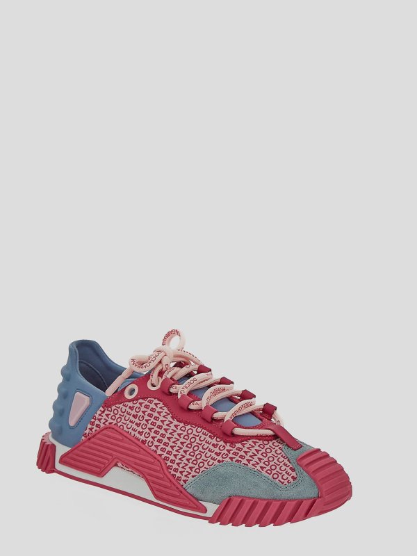 DOLCE & GABBANA: Chaussures de sport online - Baskets - Rose Clair