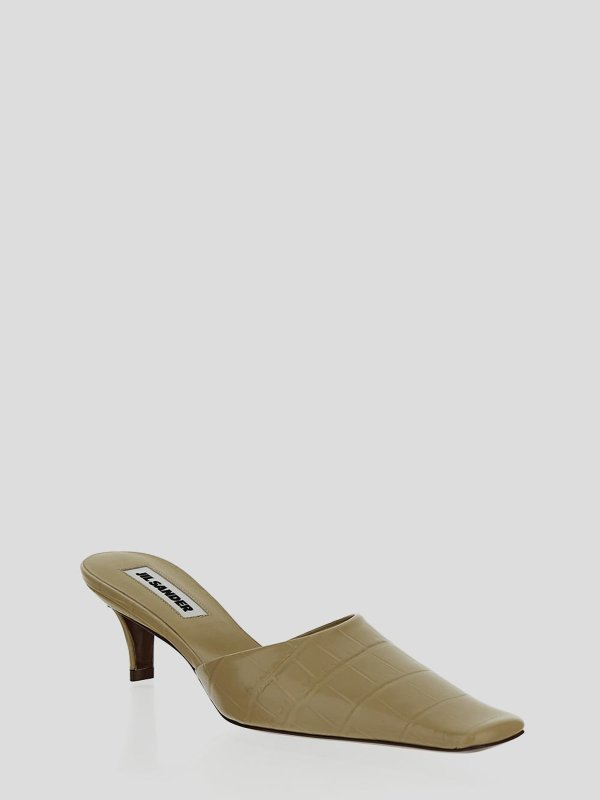 JIL SANDER: Mules online - Sandales - Beige
