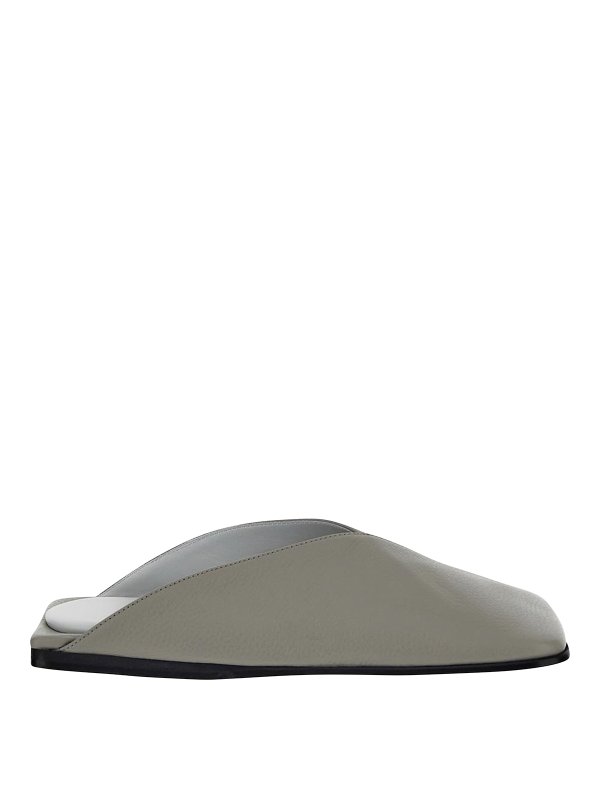 MM6 MAISON MARGIELA: Zapatos chinelas - Bailarinas - Gris