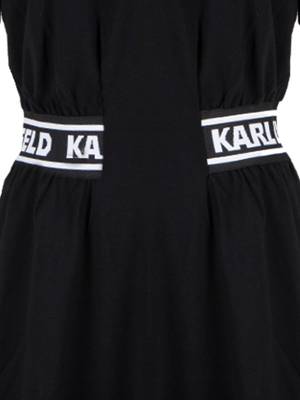 Pique polo dress shop online: KARL LAGERFELD