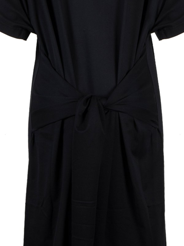 iKRIX KARL LAGERFELD: knee length dresses - Wrap jersey dress