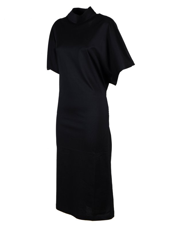 Wrap jersey dress shop online: KARL LAGERFELD