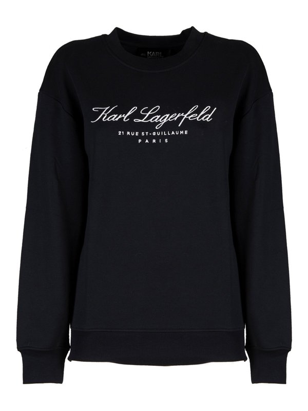 KARL LAGERFELD: シャツ - シャツ - 黒