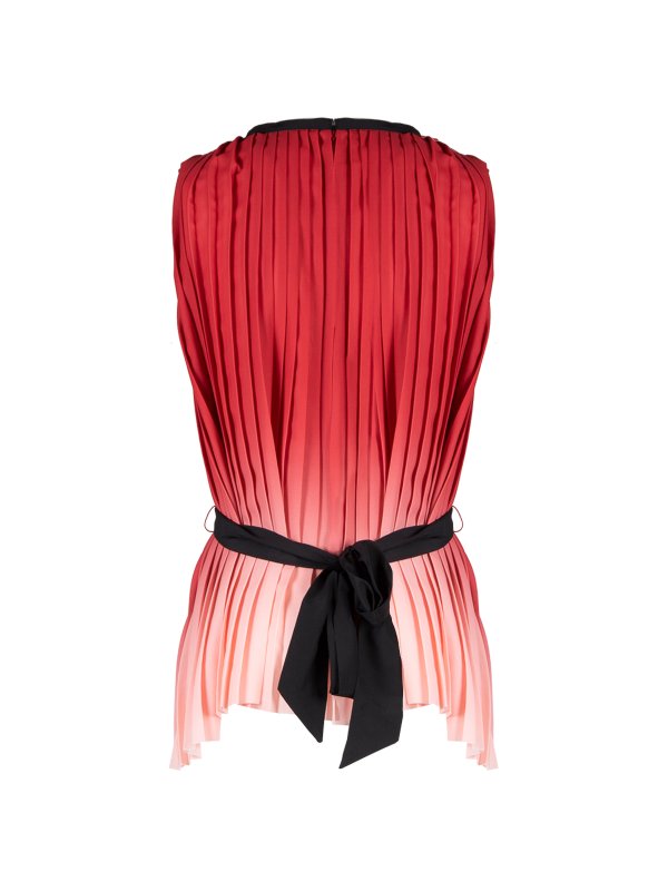 iKRIX KARL LAGERFELD: Tops & Tank tops - Pleated ombre top